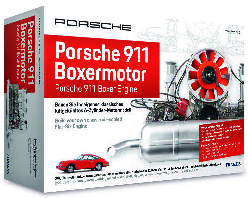 Porsche Flat-six Boxer Engine Model Kit, Porsche Museum Edition - Updated 2020!
