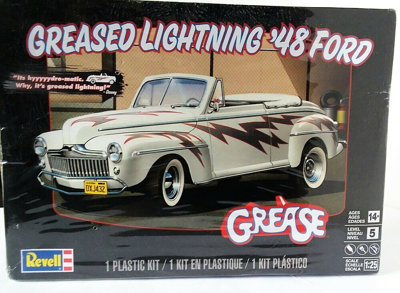 Revell 1/24 Model Greased Lightning '48 Ford From The Movie Grease Sealed Box