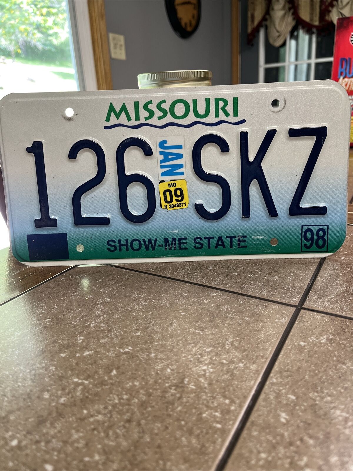 License Plate Missouri