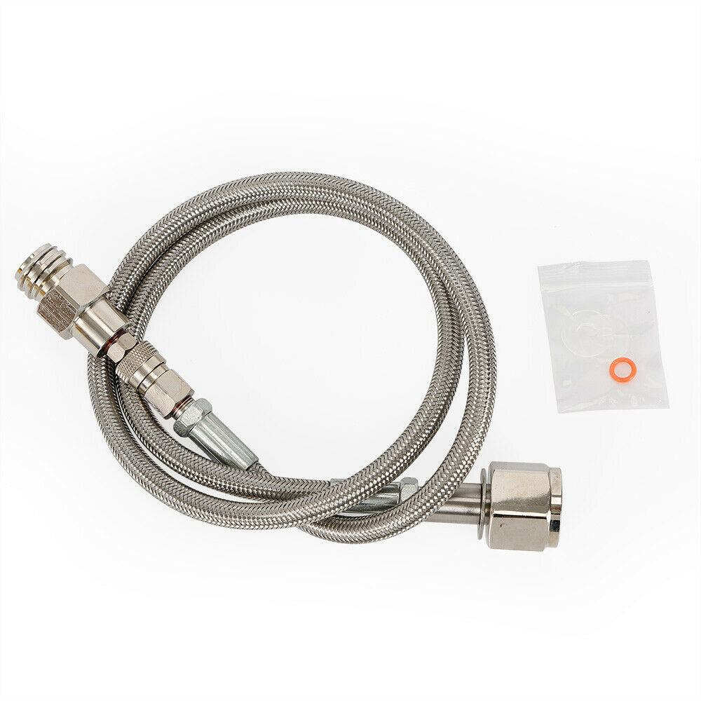 72" Stainless Steel Hose Tank Adapter For Club Soda To External Good Usa