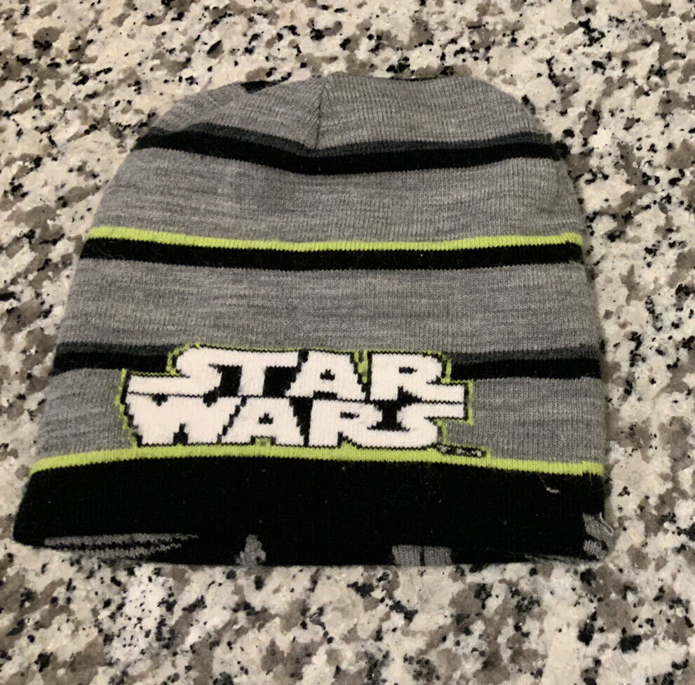 Kids Star Wars/darth Vader Reversible Beanie Hat