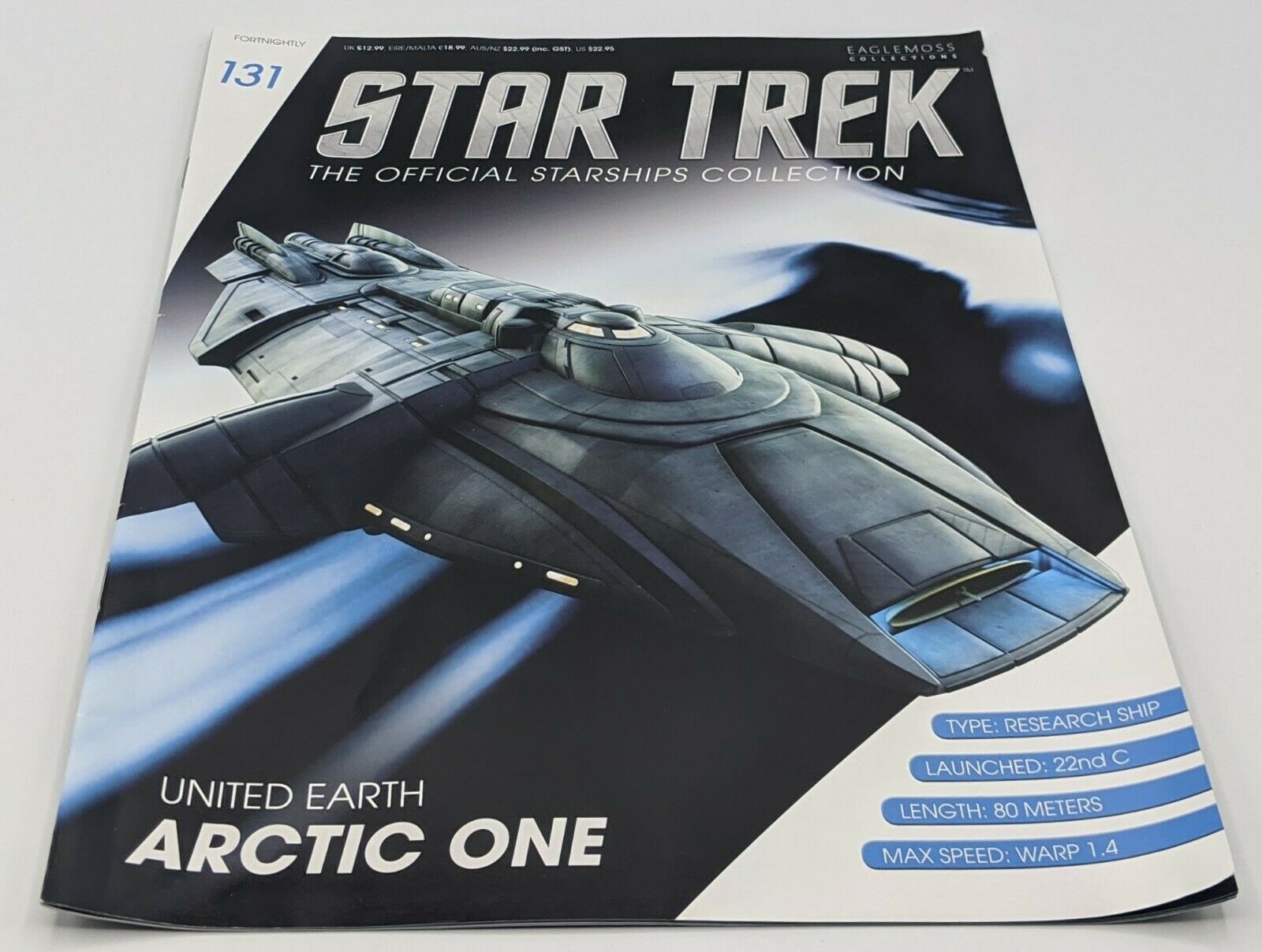 Eaglemoss Star Trek Magazine Only *no Ship* # 131 United Earth Arctic One