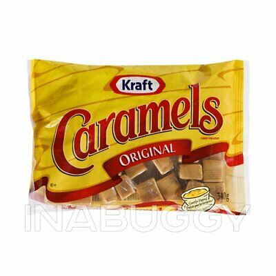 Kraft Original Caramels Candy, 340g/12 Oz., {imported From Canada}