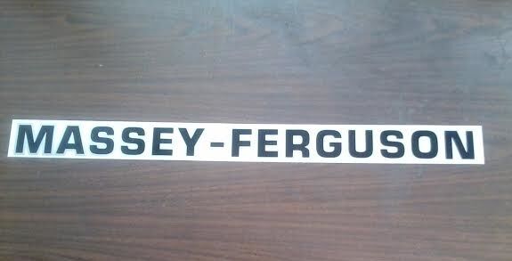 Massey Ferguson Loader Decal