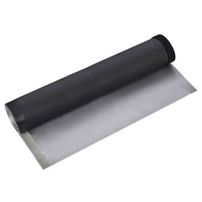 Cord Cover Sleeve 345mm Width 100mm Bundle Dia. Self-adhesive Pvc Black Grey