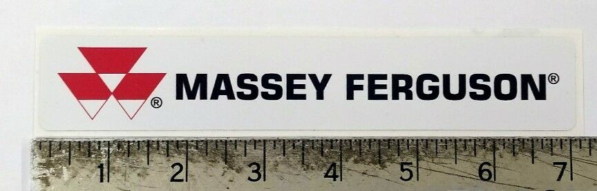 Vintage Massey-ferguson Sticker Decal Sign 7"x1.2"