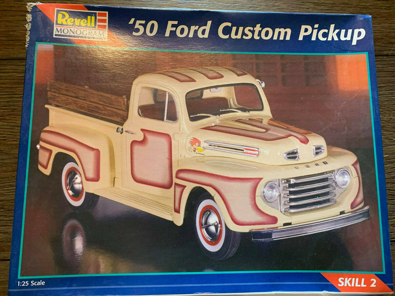 Monogram 1950 Ford Custom Pickup 1/25 Niob! *vintage* Truck F-1 Classic