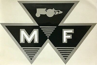 New Massey Ferguson Mf Tractor Triple Triangle 6" Decal Sticker 79024561v
