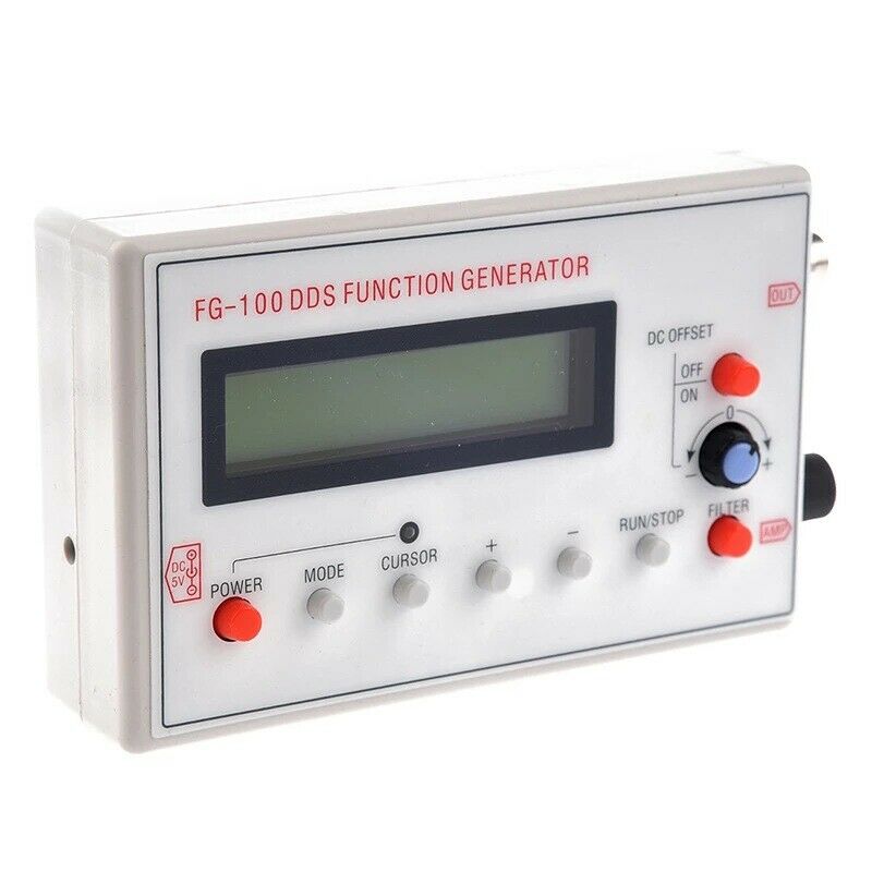 Portable Dds Function Signal Generator Sine Triangle Square Wave 1hz To 500khz