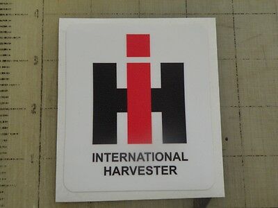 Vintage International Harvester Sticker Decal Sign 3"x3.4"