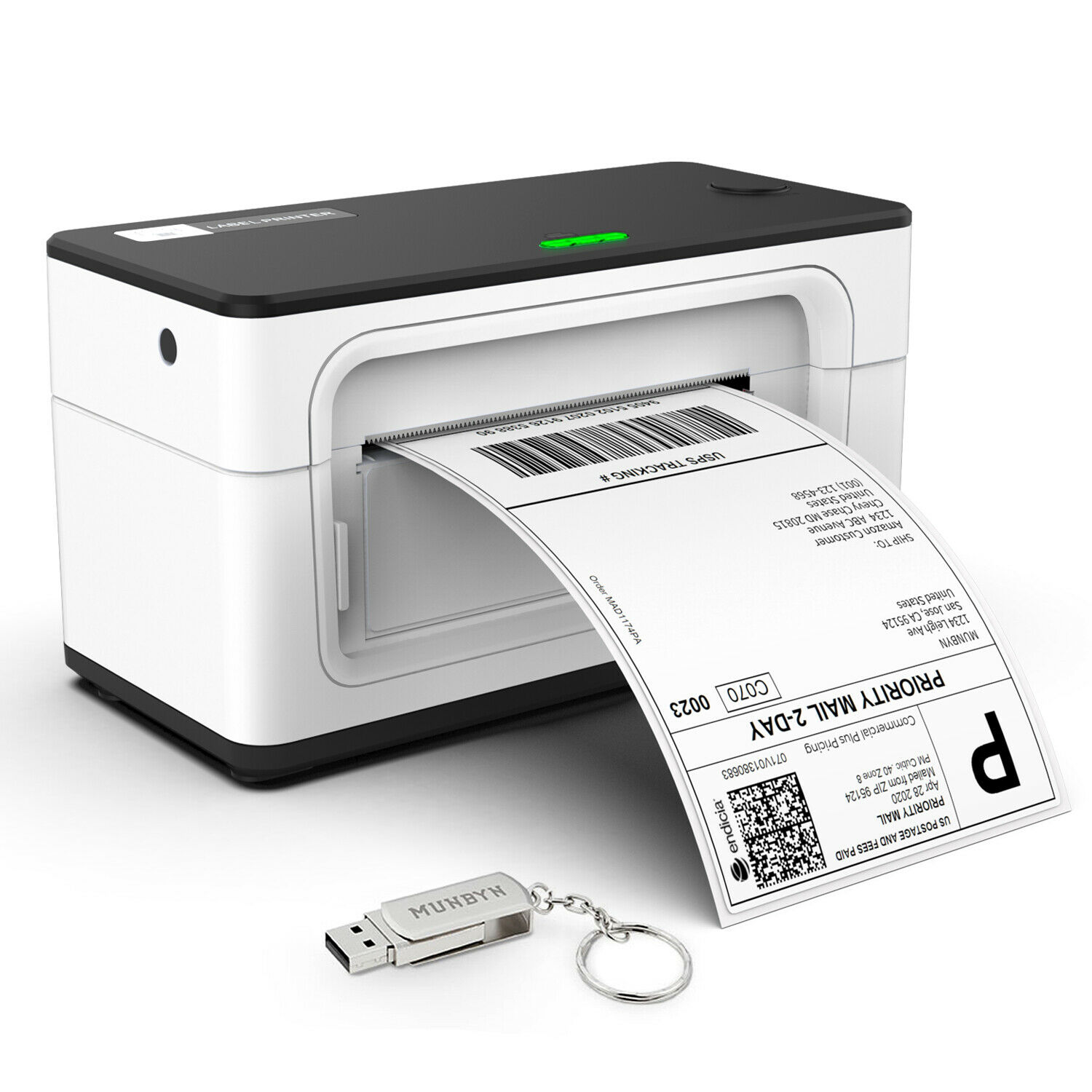 Munbyn Label Printer For Shipping Packages,works With Ups,usps,fedex, Ebay, Esty