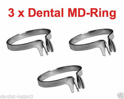 3x Dental Md Ring For Sectional Contoured Metal Matrices Matrix As Palodent V3 X