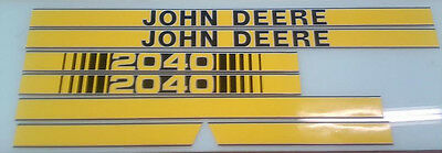 John Deere 2040 Hood Decals