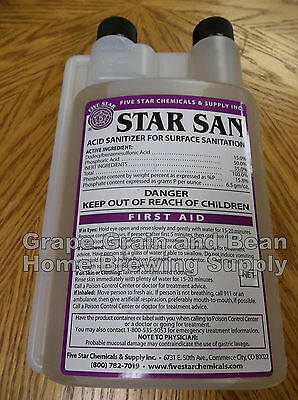 8oz. Star San Sanitizer / Cleaner, Brewing Sanitizer, Sanitizer, Star San
