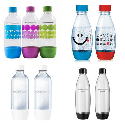 Sodastream Carbonating Bottles 1/0.5 L Liter Expire 3 Years! Choose Your Bottles