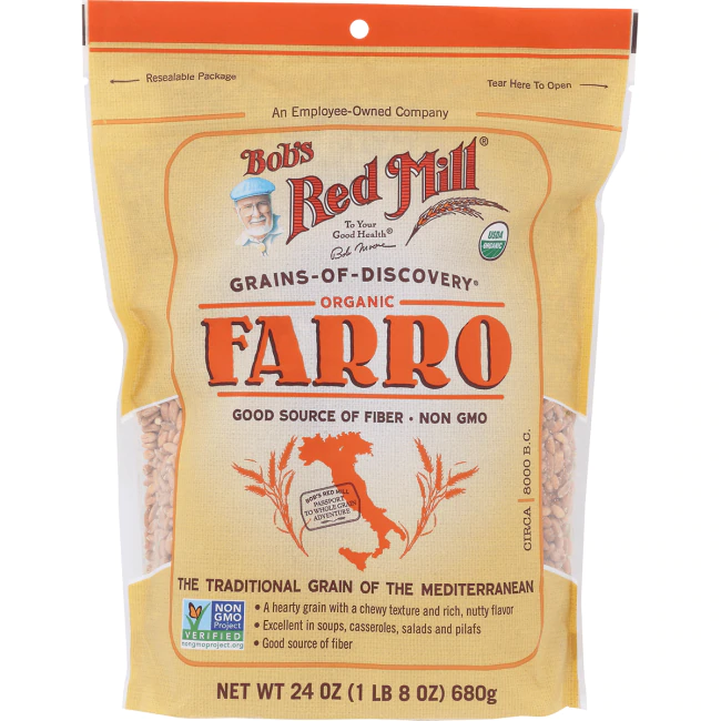 Bob's Red Mill Organic Farro 24 Oz Pkg.