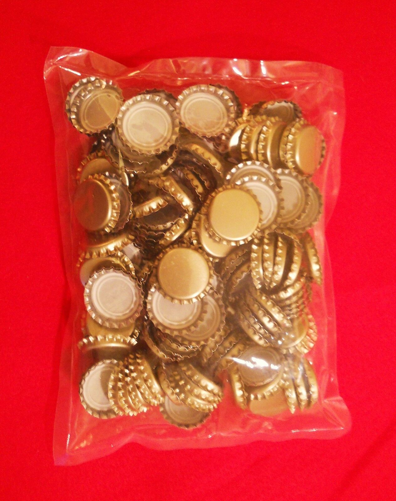 Crown Caps 144 Gold Standard 26.5 Size New For Soda & Beer Bottles Kits Cappers